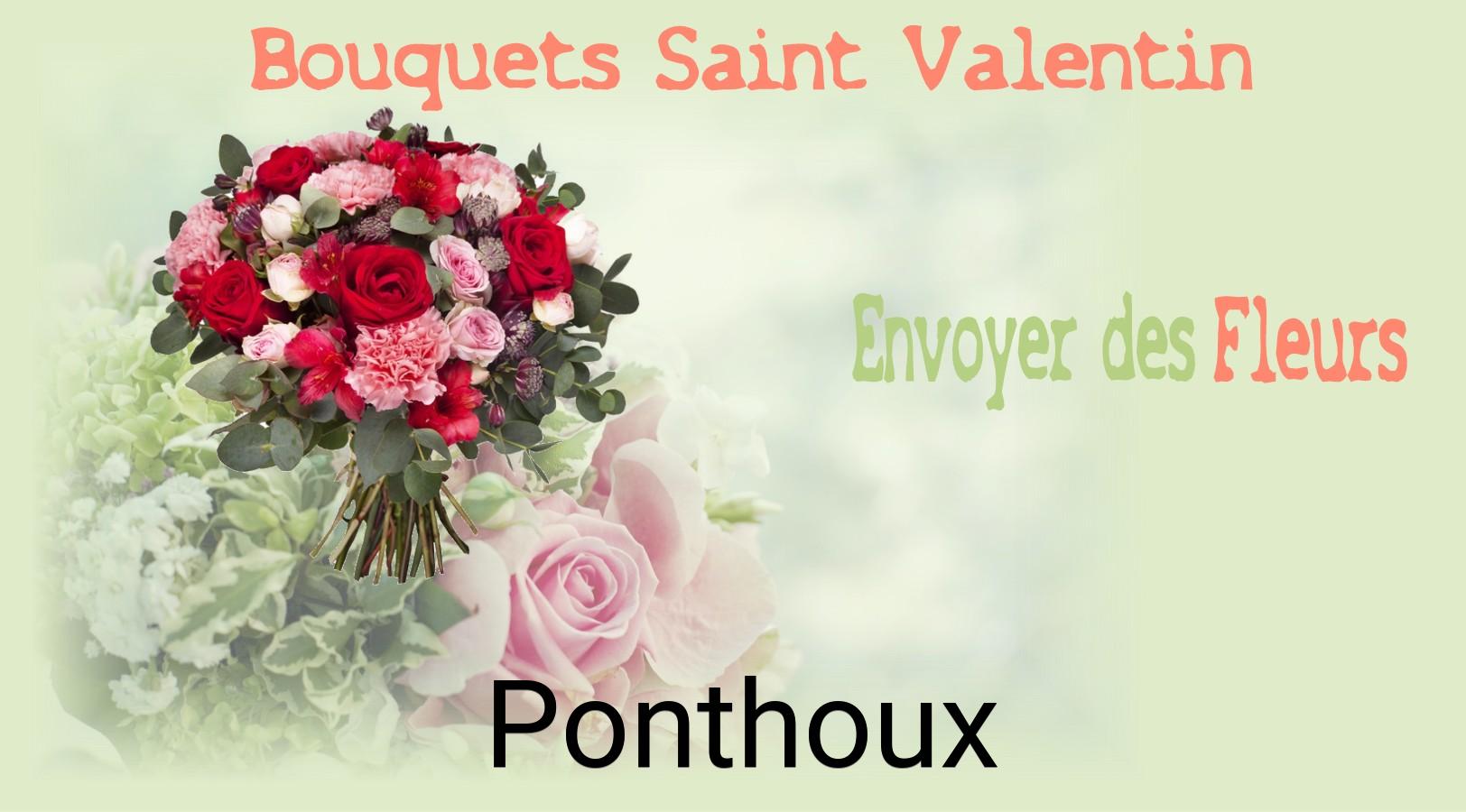 Roses de Saint-Valentin livrées à Ponthoux