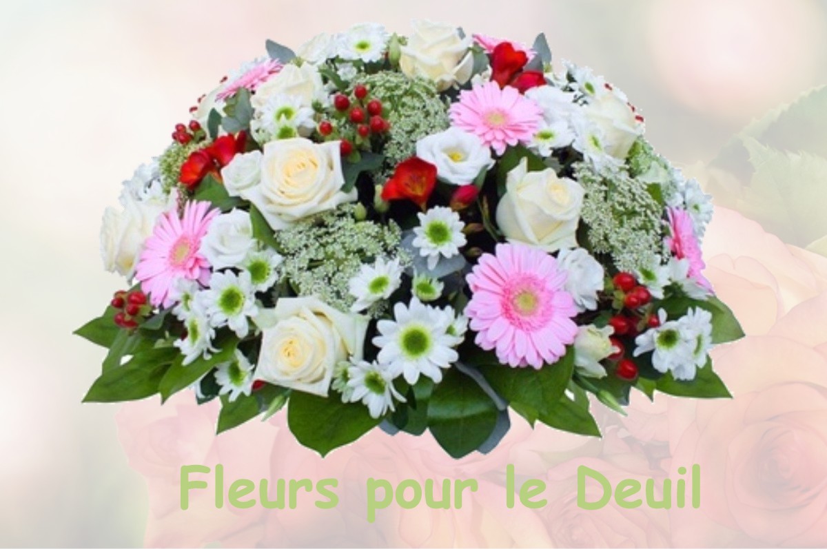 fleurs deuil PONTHOUX